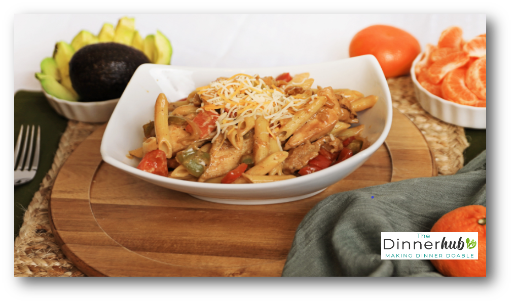 Semi-Home Cooked Chicken Fajita Pasta
